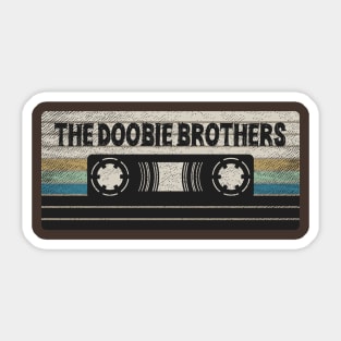 The Doobie Brothers Mix Tape Sticker